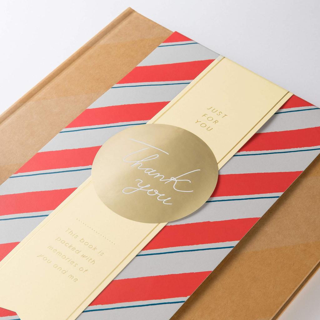 Iroha Publishing GIFT WRAPPING ALBUM Gift Wrapping Album L Party Stripe GWAL-02