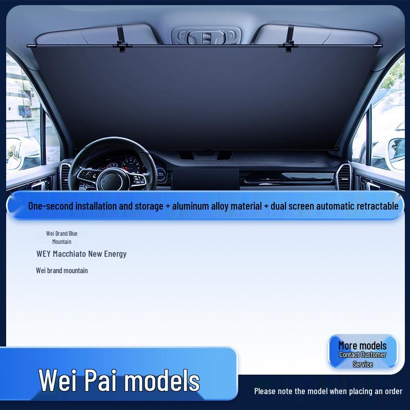 Car Windshield Sunshade - Heat Insulation & Light Blocking for Summer