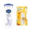 Vaseline Body Lotion & Mentholatum Lip Balm Bundle