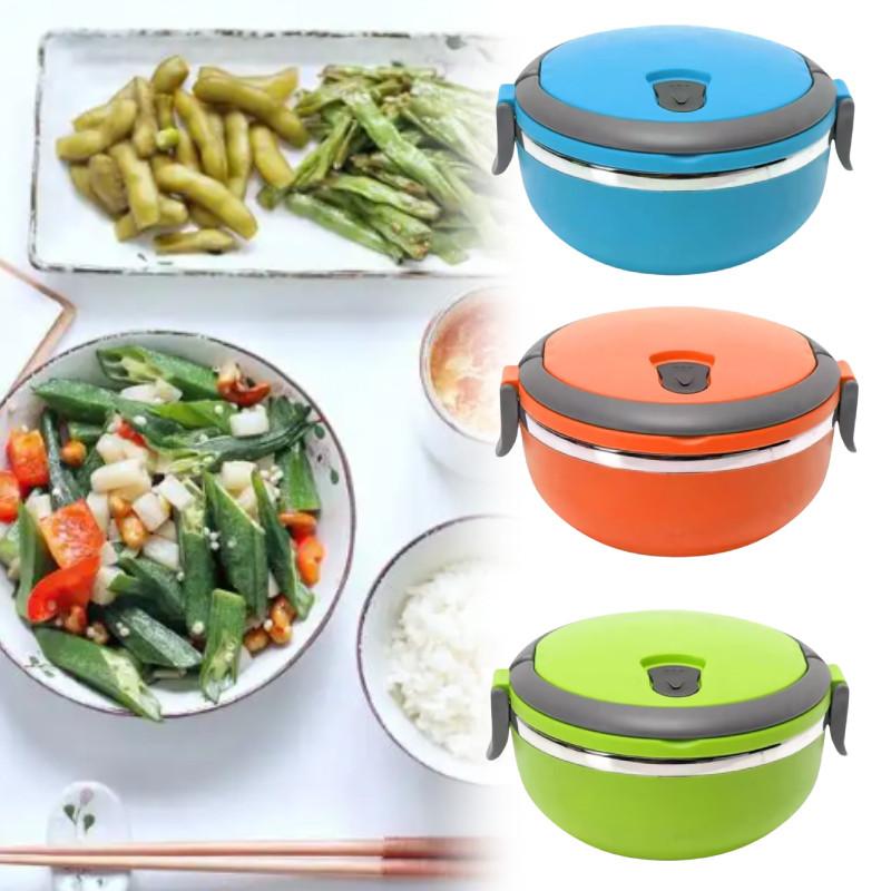 Insulated Steel Stainless Lunch Box Thermos Container Soup Hot Food Leakproof