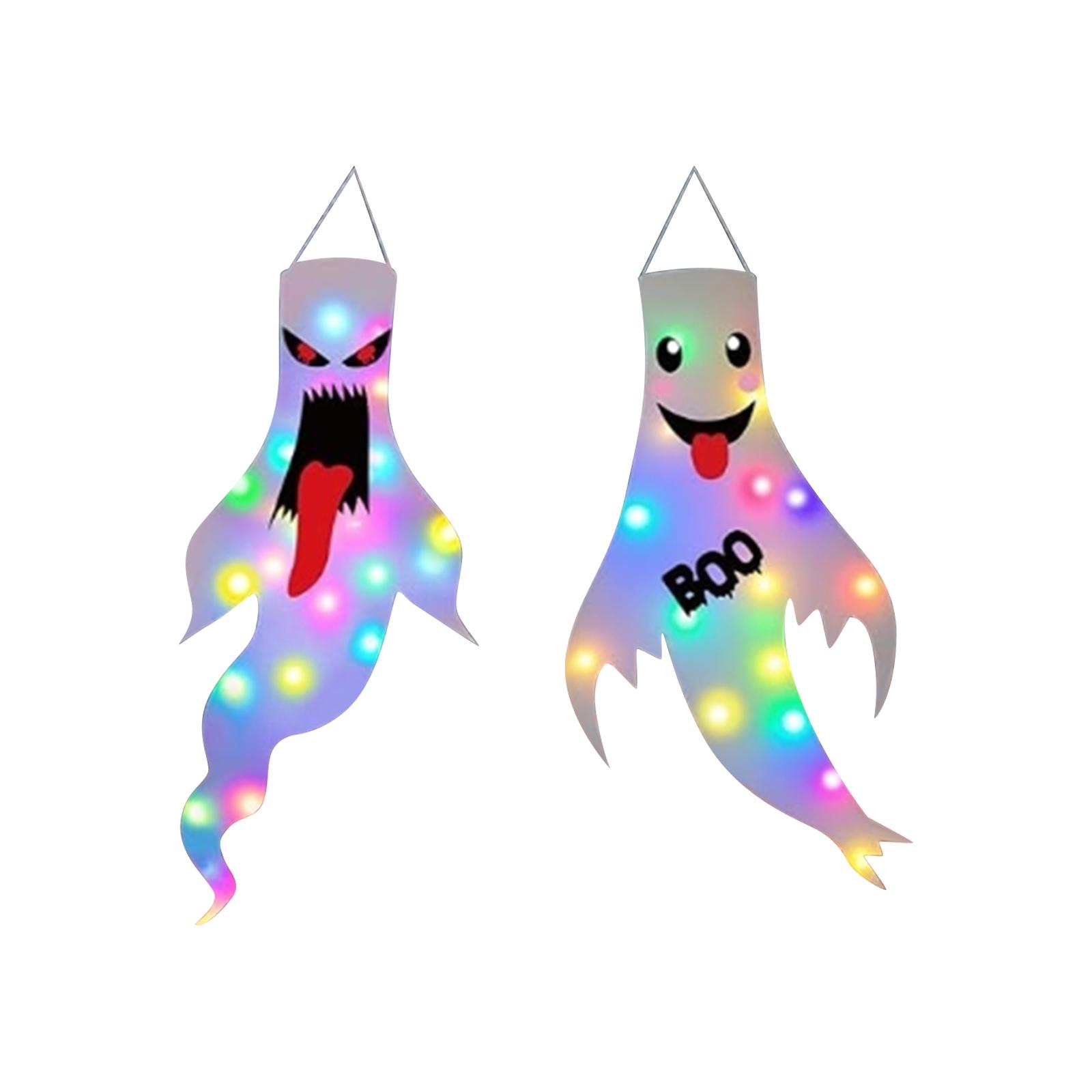 

2PCS LED Lights Up Decoration Halloween Decoration One Size