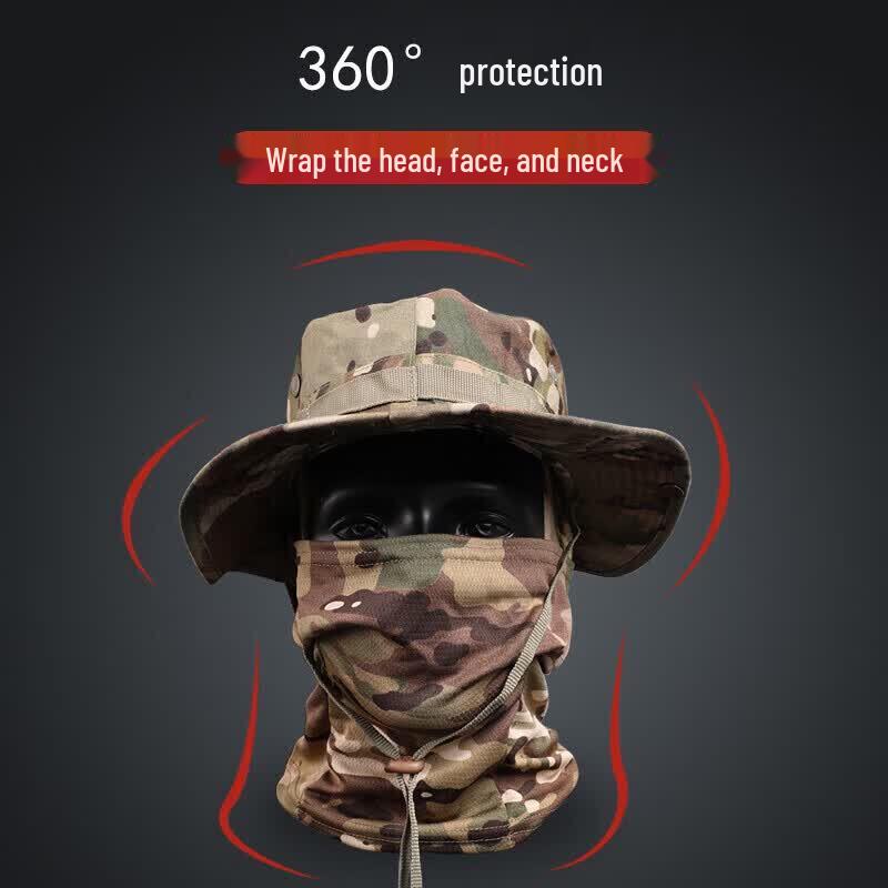 Quick-Dry Sun Protection Boonie Hat and Balaclava Set