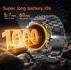 AK87 Men 1000mAh Battery Smart Watch 1.7-inch Large Screen GPS Track Heart Rate 3ATM Waterproof Wireless Call Sports Smartwatch