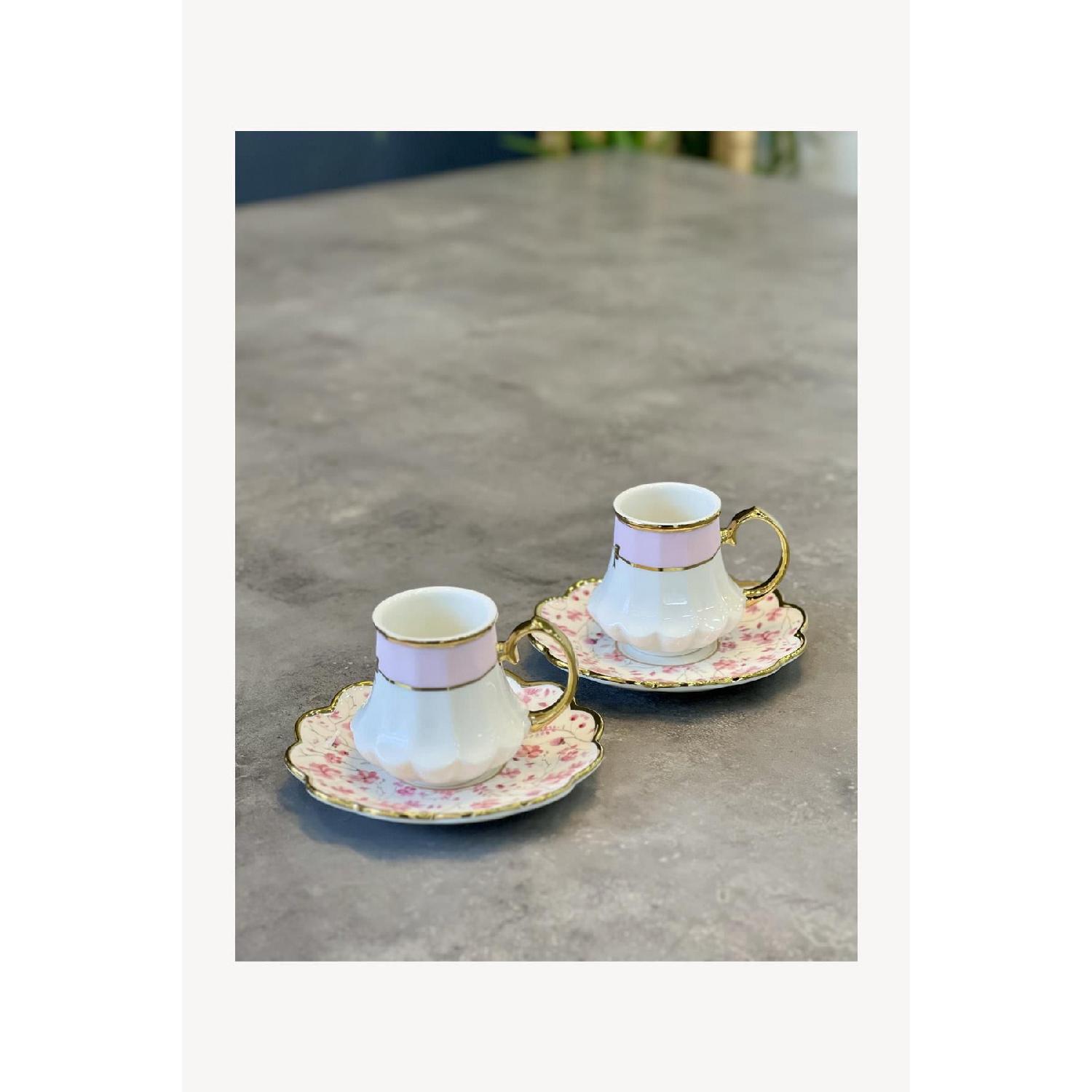 

Luxury Porcelain Siena 2-piece Cup Set Pink рожевий