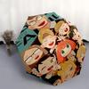 1pc Family Portrait Chibi Umbrella: Automatic Opening, Foldable Design, Outdoor Use, Perfect Gift for Fans and Travelers!P064
