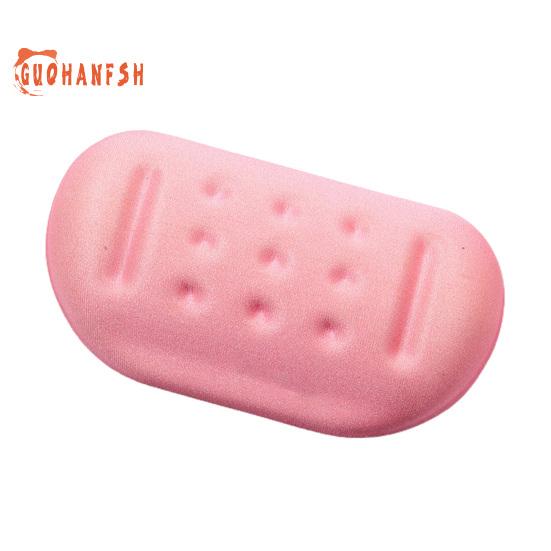 Maus-Handgelenkauflage, ergonomisch, superweich, Memory-Schaum, Massageloch, langsamer Rückprall, Schmerzlinderung, Silikon, Computer-Maus-Handgelenkstütze, PC-Zubehör