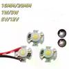 5/10Pcs 16mm 20mm LED Lamp Boards 1W 3W Single Color 5V 12V Warm Neutral White Spotlights Downlights Sunset Lights