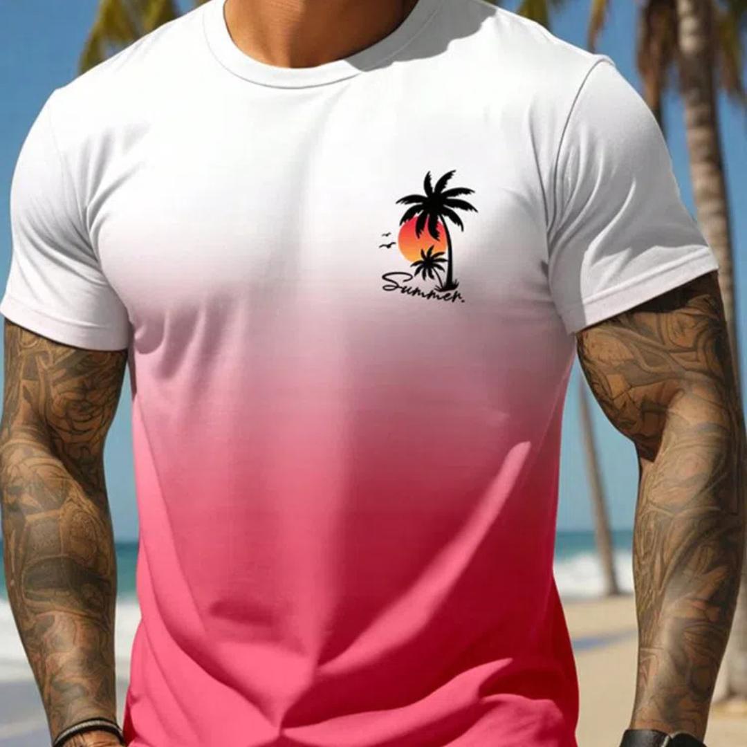 

2024 Повседневная модная мужская футболка, свободная и удобная мужская футболка с короткими рукавами, мужская футболка в городском уличном стиле 6XL