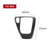 Car Gear Shift Panel Knob Cover Carbon Fiber Auto Box Interior Stickers For BMW E90 E92 E93 3 Series 2005-2012 New