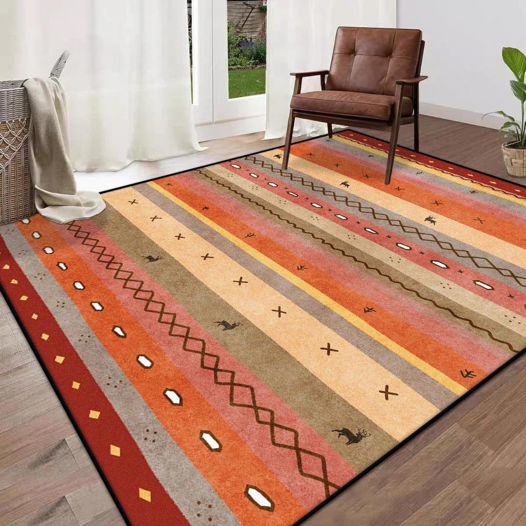 North American Style Carpets Elegant Rugs Living Room Bedroom Carpet Children's Play Mat Easy To Clean Floor Mat Home Decor Gift