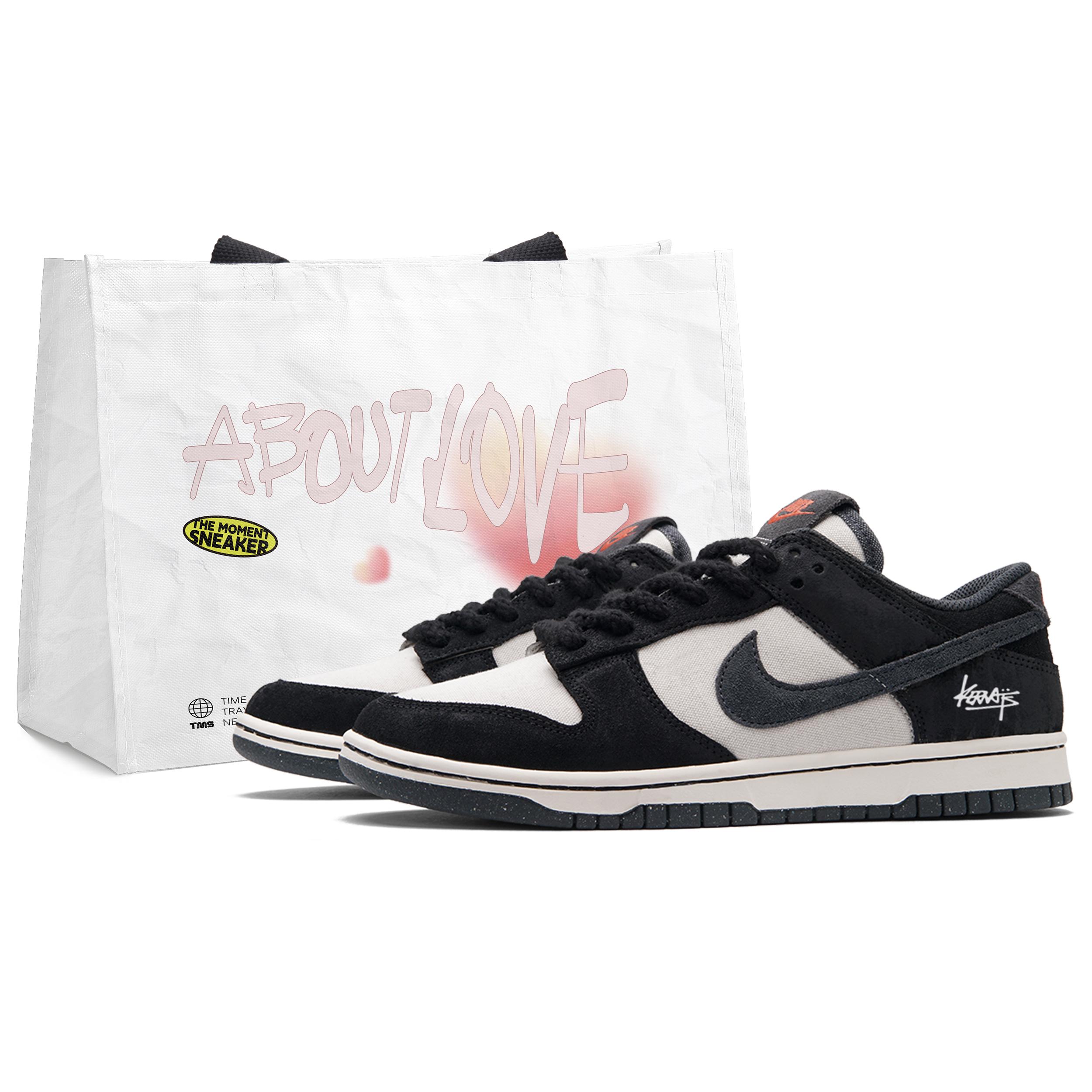 

Nike Dunk Black Rock 2.0 Low top Skateboard Shoes Men s Black White IB7720-110(Team645-2.0) 42