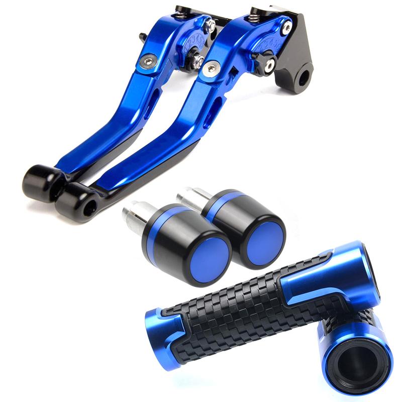 For YAMAHA FJ-09/MT-09 Tracer/GT 2015-2020 FZ09 MT09/SR Motorcycle Brake Clutch Levers Handlebar Hand Grip Ends MT-09 parts