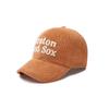 MLB Cotton Baseball Caps Unisex Brown Fashion 3ACPWC23643BRS
