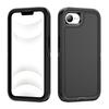 For iPhone 16e Case PC+Silicone+EVA 3 in 1 Shockproof Phone Cover