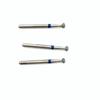 10 sztuk Dental Diamond FG High Speed Burs Wheel Round Edge Ostre narzędzie do wygładzania polerowania WR-47