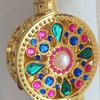 Essential Oil Rhinestone Perfume Bottle Makeup Sub-bottling Essence Bottle Empty Refillable Bottles