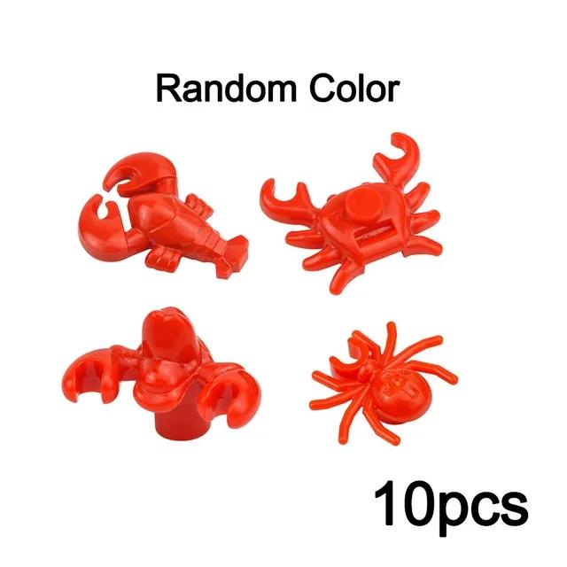 Stadt Lebensmittel Bausteine Küchenzubehör Hamburger Pizza Pommes Kuchen Schokolade Kekse MOC Steine Spielzeugkorb Teile LEDUO