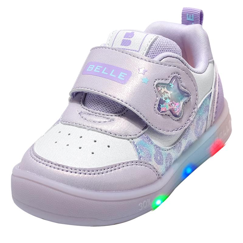 Belle Kids Light-Up Sneakers 28