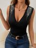 2025 Spring/Summer Elegant Pleated Hot Drill Sleeveless Slim Fit Women's Tank Top