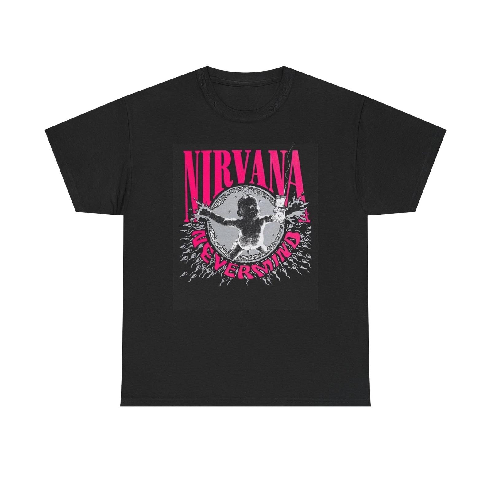 Men s and Women s T-shirts Nirvana Graphic XS