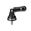GOMEXUS R7 Reel Stand 46.5mm Shimano Spinning Reels Folding Hook Mount Reel Case Storage Lightweight 8.6g Lure Fishing Light Game