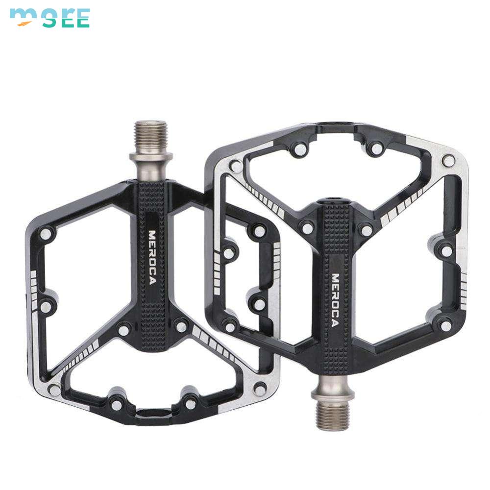 SeeMore Ultralight Mountain Bike Pedal Aluminum Alloy DU Pedal Anti-Slip Widened MTB Road Bike Pedals Cycling Accessories General
