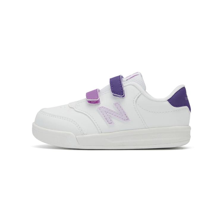 New Balance NB CT60 Low-Top Toddler Shoes White Purple Infant And Toddler