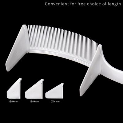 1Pc Curved Clipper Comb Men'S Barber Stylist Flat Top Brush Cutting Comb