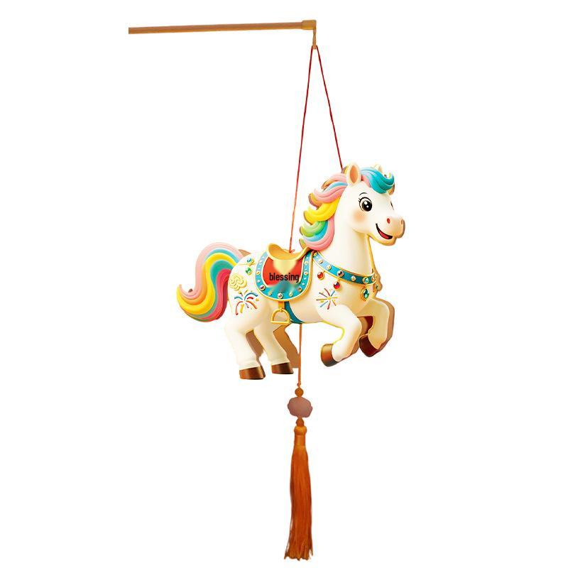 DIY Pony Lanterns for Kids – Handmade New Year’s Lantern Kit for Festive Celebrations