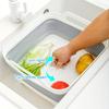 Silicone Foldable Basin with Drain Plug, Suitable for Home, Camping, Fishing, Picnic - Large Capacity, Convenient Storage Outdoor Practical Container