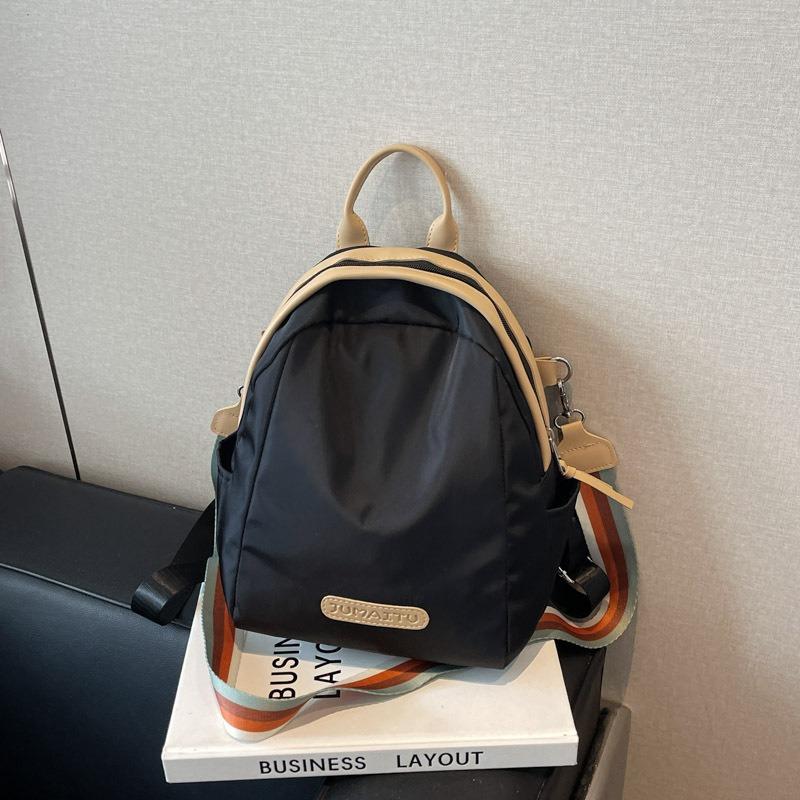 New Trendy Backpack Women's Simple Commuter Bag Fashion Versatile Backpack Multi-functional Messenger Bag