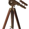 109.22 Cm Victorian Marine Floor Standing Brass Telescope Navy Adjustable Home Décor