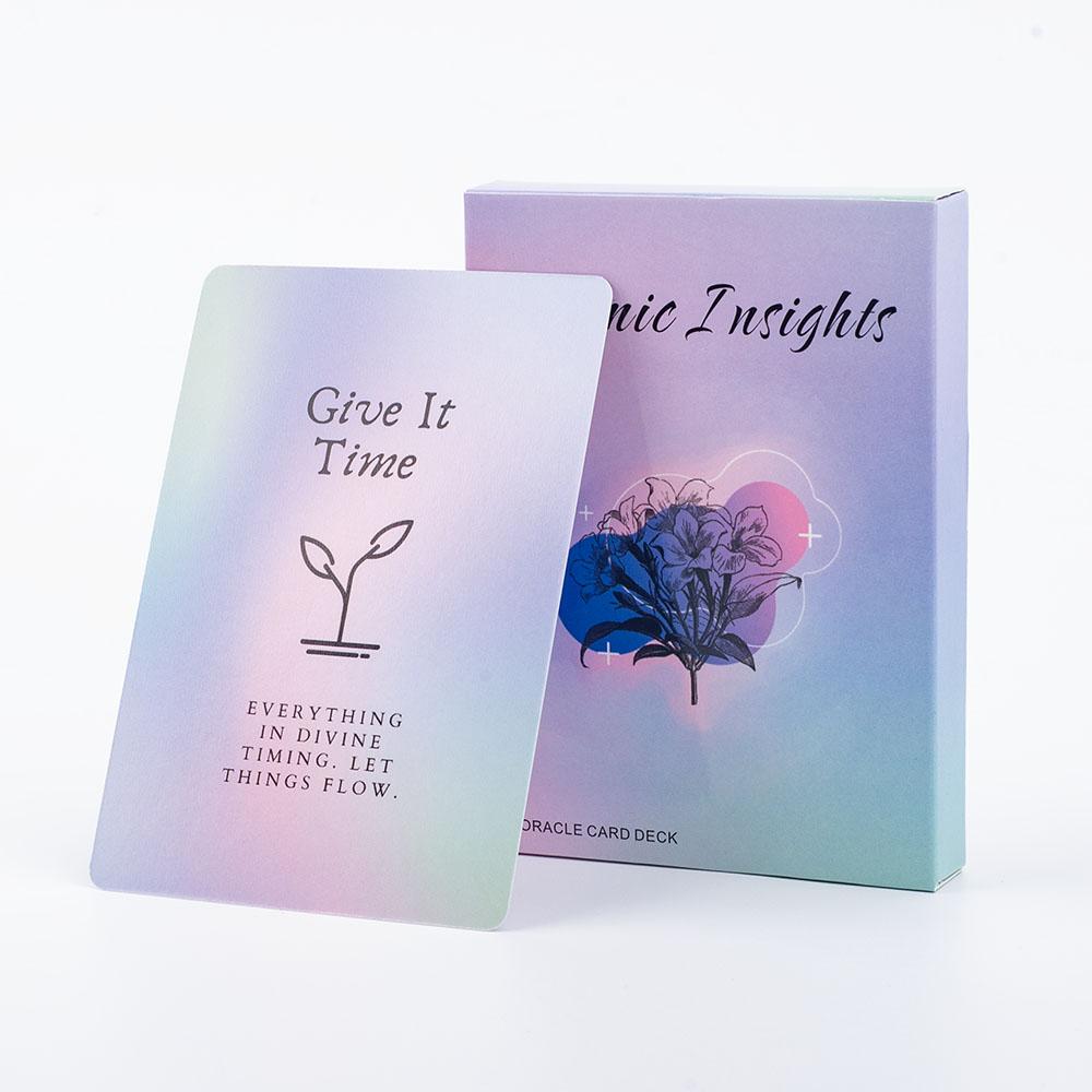 Cosmic Insights Tarot Deck 41 Oracle Cards English Version Deck Divination Party Toy Entertainment Wiccan Supplies