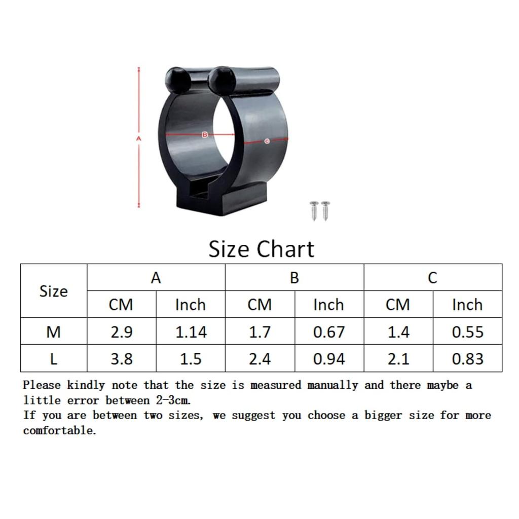 10 Pieces Fishing Rod Holding Clip, Billiard Cue Holding Clip,