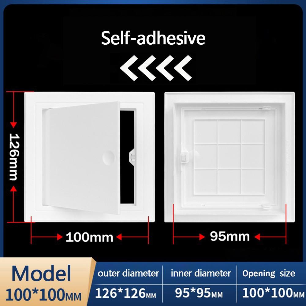 Plastikowa Klapka Otwierana Płyta Pokrywająca Typu Dociskanego Otwór Rewizyjny Drzwiczki Dostępu na Zawiasach Drzwi Ściana Sufit