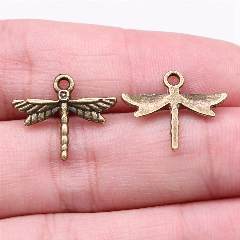 Charms Dragonfly Pendants Kids' Jewelry Materials QC045