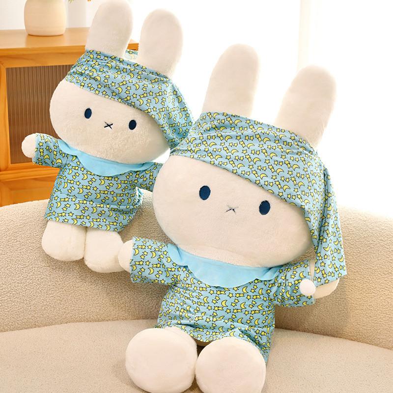 Miffy Plush Rabbit Costume Pajama Doll With Soft Short Pile For Kid And Adults