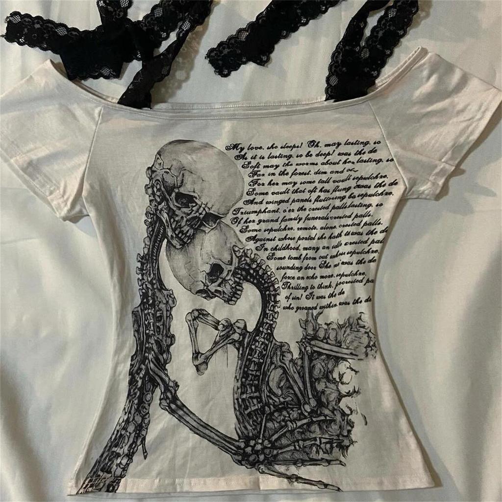 Women Summer Short Sleeve Strappy Cold Shoulder T-Shirt Tops Blouses