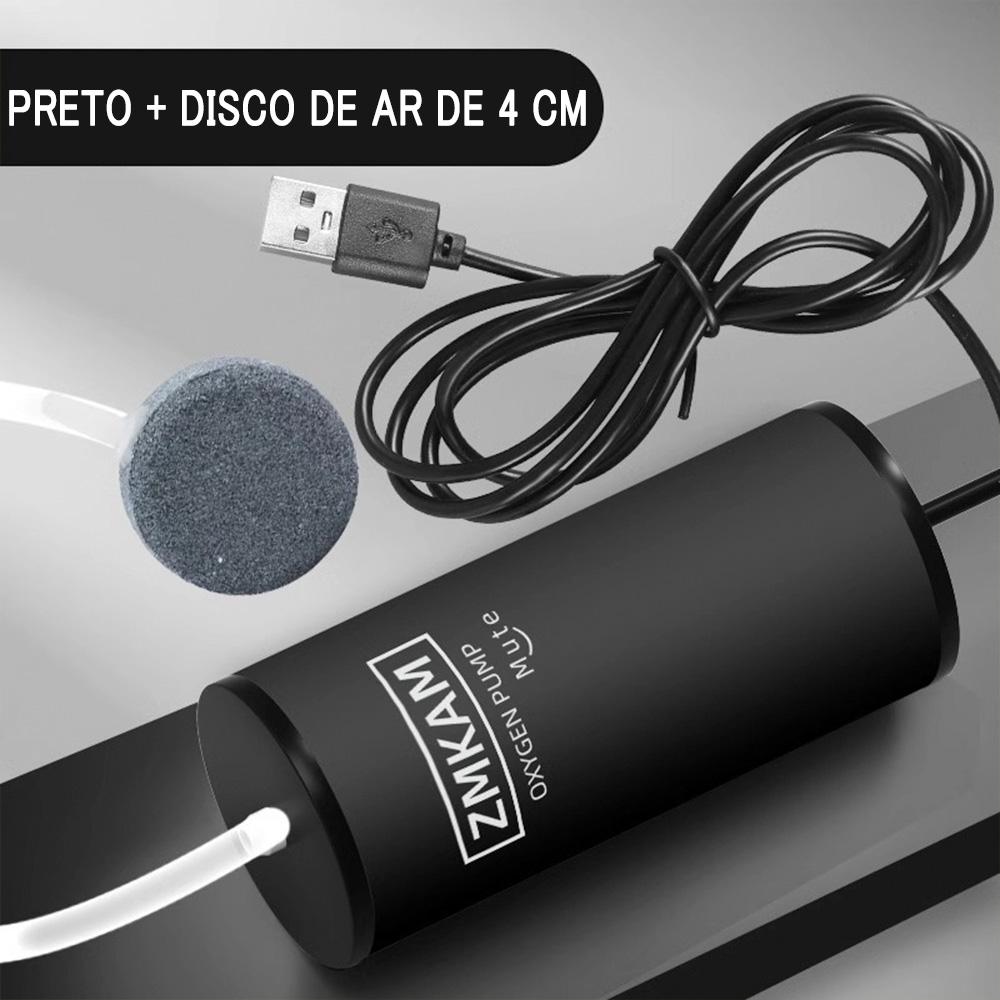 Portable Super Silent Aquarium Air Pump USB Power Supply Oxygen Pump