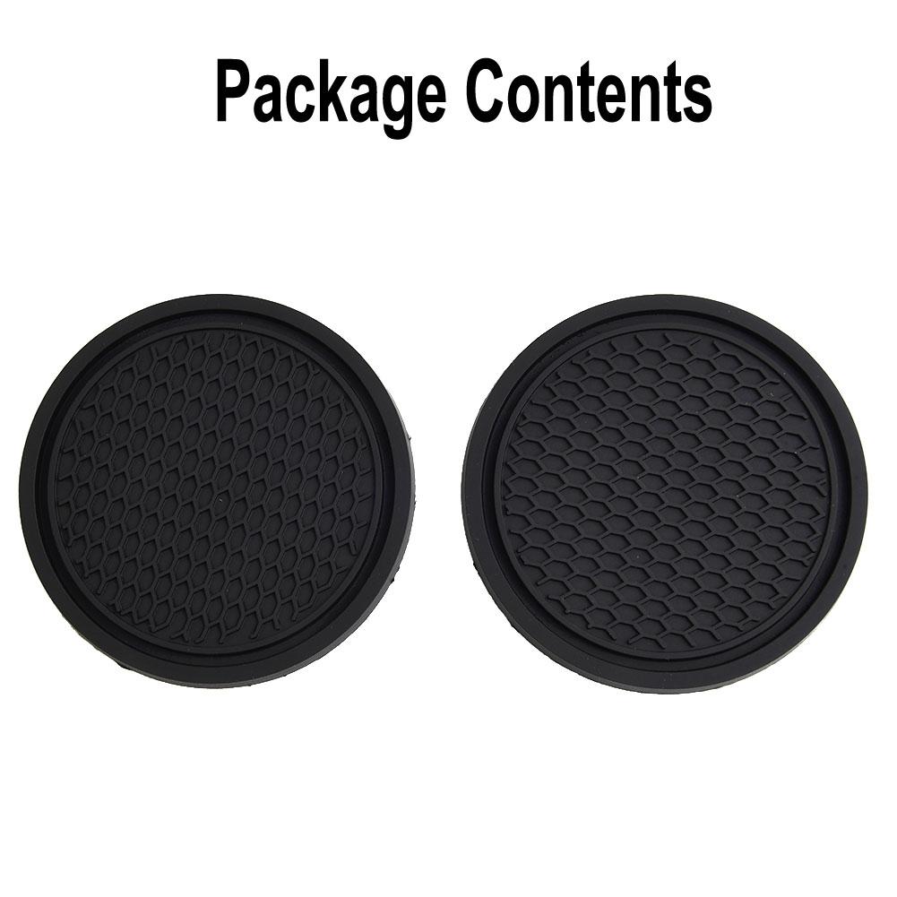 Car Car Coasters Exterior 2pcs Car Coasters Car Parts