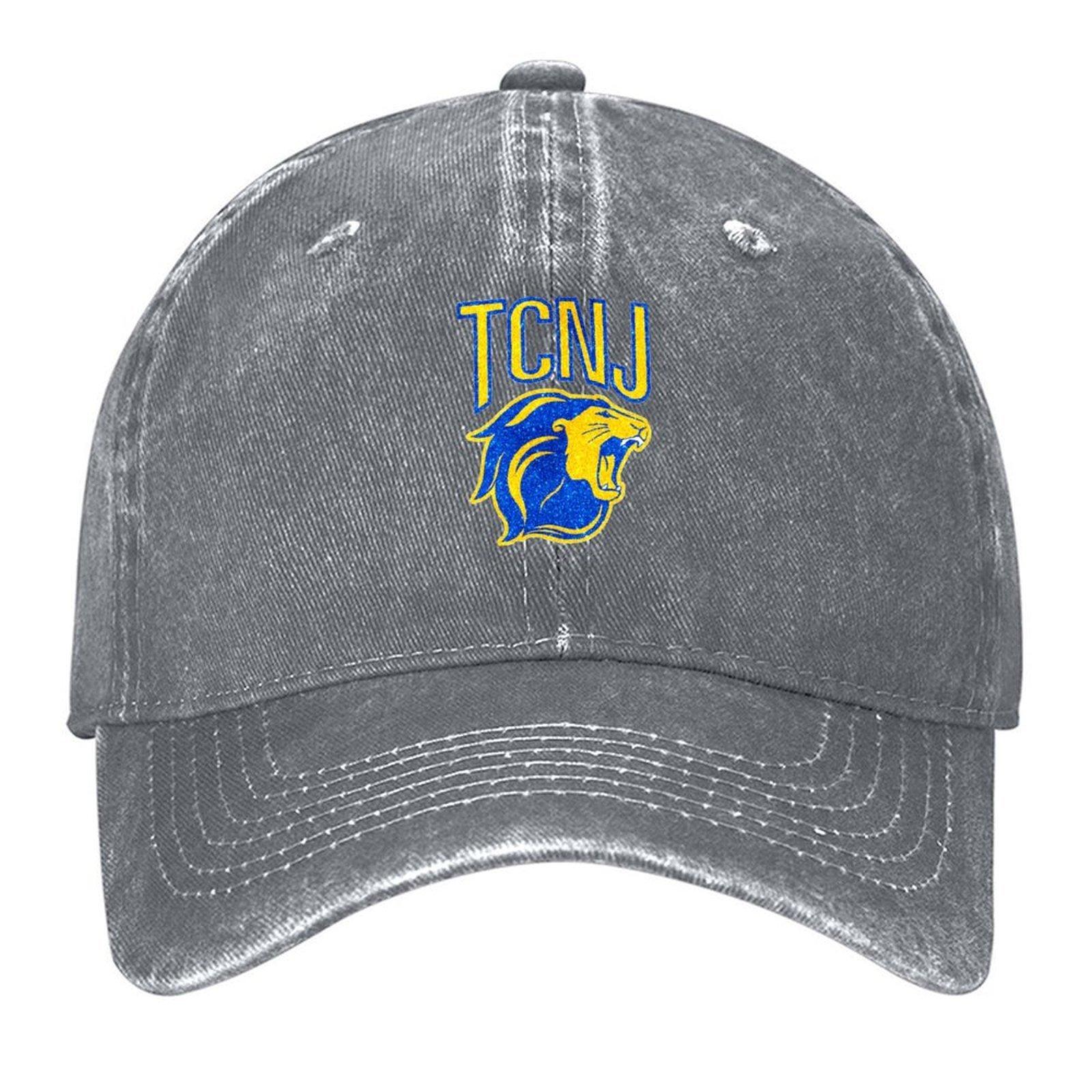 2026 Tcnj Logo Baseball Cap Fishing Cap Golf Wear Thermal Visor Custom Cap Women s Golf Wear Men s