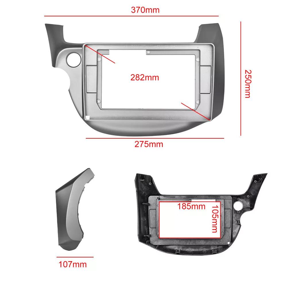 9.7" Vertical Style Tesla Screen Android 12.0 Car Radio For Honda Fit Jazz 2007-2013 Carplay GPS Navigation Multimedia Player