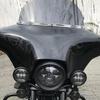 HDBUBALUS Motorcycle Windshield Trim Chrome Windscreen Trim Fit for Harley Touring Electra Street Glide Ultra Limited Tri Glide 1996-2013