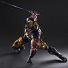 Play Kai Arts Wolverine Variant Square Enix Action Figure Statue Kids Gift Toys