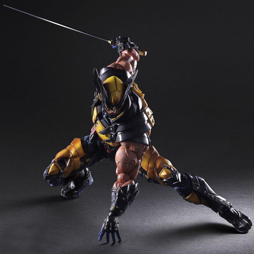 Play Kai Arts Wolverine Variant Square Enix Action Figure Statue Kids Gift Toys