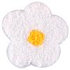 Embroidery Patch Plush Design Bright Color Decorative DIY Colored Floral Cloth Patch Cheongsam Badge for Gift
