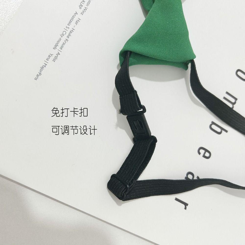Colorful Buttons Lazy Neckties Multicolor Rubber Band Tie Creative JK Ties  Daily Wear