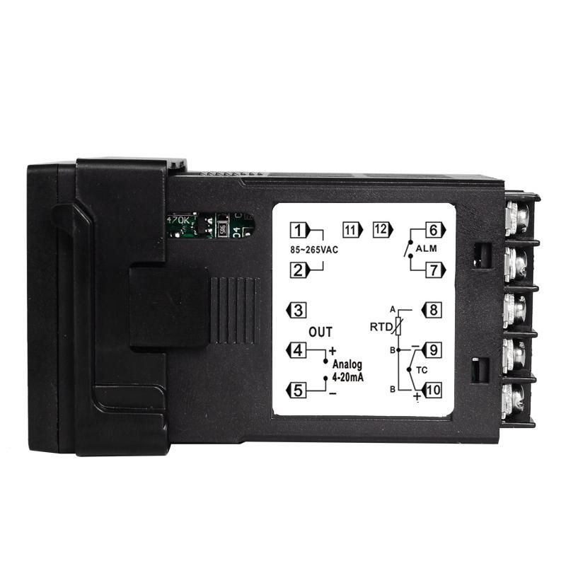 PT100 K Thermocouple Temperature Controller Analog Linear Transmitted Output 4-20mA 0-10V for PLC Program Frequency Converter