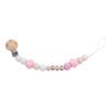 Silicone Pacifier Clip Bead Pacifier Holder Chain for Girls Boys Teether Toys
