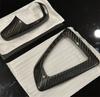 Real Carbon Fiber Gear Shift Knob and Base Trim Cover Set For BMW 2 3 4 Series